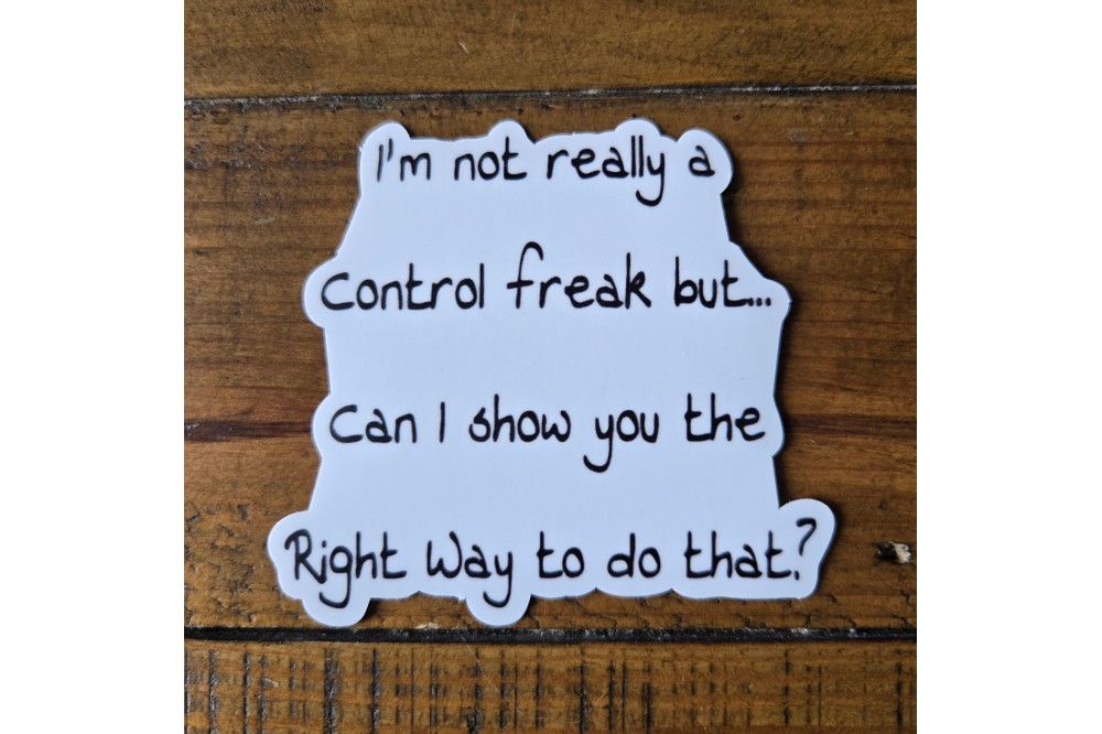 Sticker - Control Freak - 3 pack