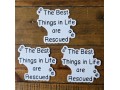 Sticker - Rescued - 3 Pack