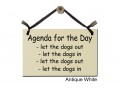 Agenda for the day let Dogs out let Dogs in