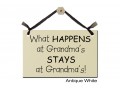 What happens at Grandma's stays 
