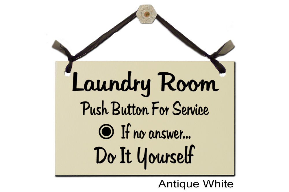 Laundry Room Push button Do it yourself