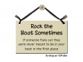 Rock the Boat sometimes someone falls out