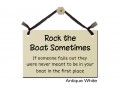 Rock the Boat sometimes someone falls out
