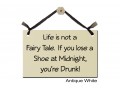 Life is not a Fairy Tale shoe midnight Drunk